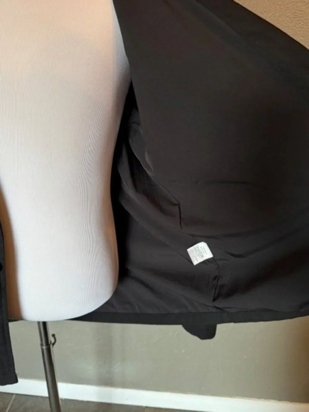 Mens Black Casual Blazer XL